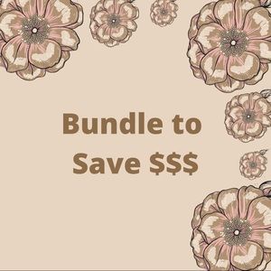 Bundle to save some money!!!